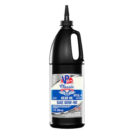 Vp Racing Fuels VP GL-4 Classic SAE 80W-90 Hi Performance Gear Oil QT 2703